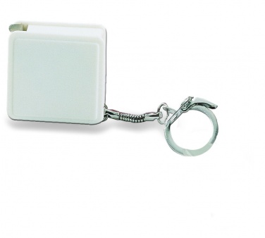 Logo trade promotional merchandise picture of: Key ring w/ flexible ruler 1m, Vantaa