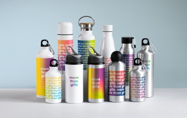 Logo trade advertising products picture of: Aluminium bottle 600 ml