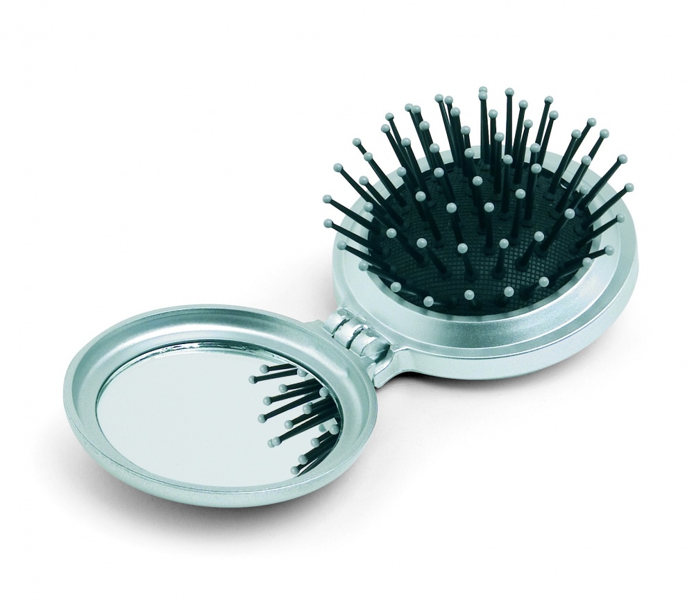 Logotrade promotional products photo of: Foldable brush/mirror