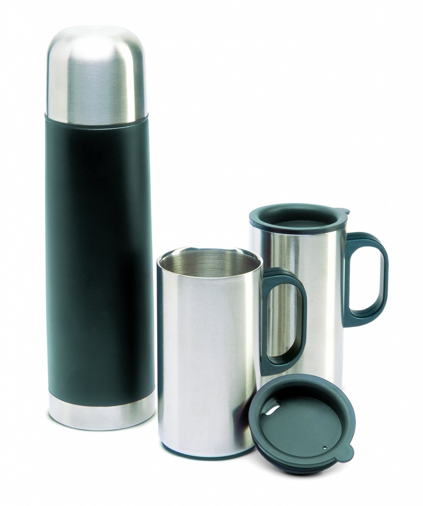 Logotrade corporate gift image of: Insulation flask with 2 mugs