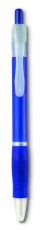 Ball pen with rubber grip