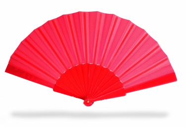 Logo trade promotional giveaways image of: Manual hand fan