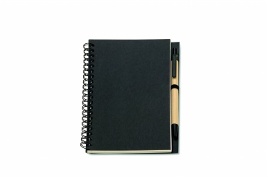 Logotrade business gift image of: B6 Recycled notebook with pen