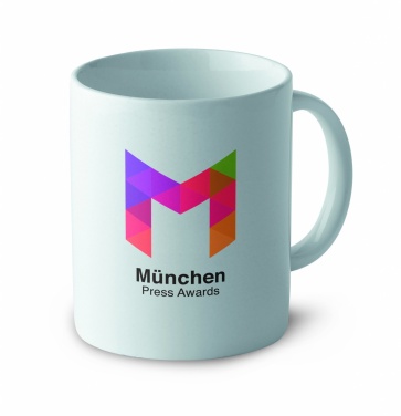 Logo trade corporate gifts picture of: Classic ceramic mug 300 ml