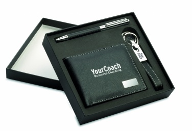 Logo trade promotional products picture of: Ball pen key ring and wallet Lappeenranta