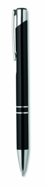 Logo trade corporate gift photo of: Push button pen with black ink