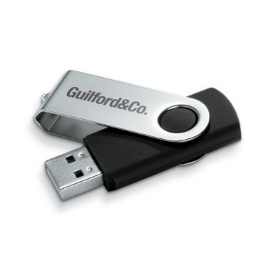 Logo trade promotional merchandise photo of: Techmate. USB flash 4GB