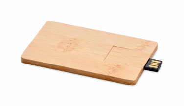 Logotrade promotional gift image of: 16GB bamboo casing USB