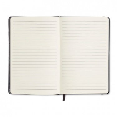 Logo trade promotional giveaways image of: A5 notebook 96 lined sheets