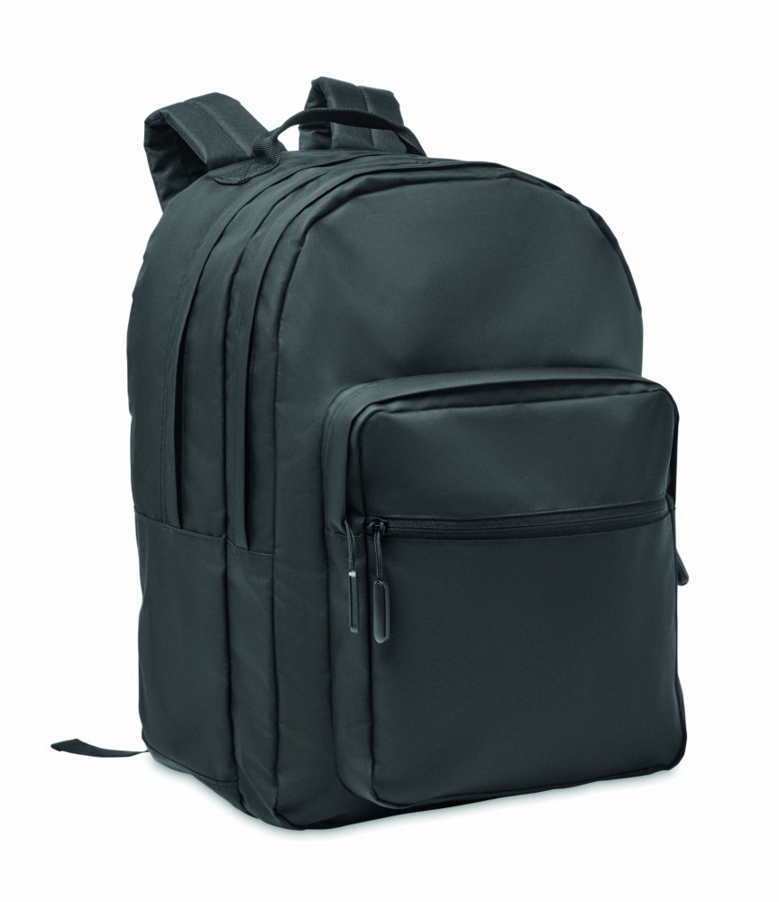 Logo trade advertising products image of: 300D RPET laptop backpack