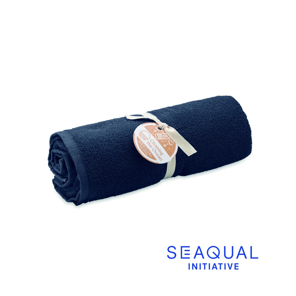 Logo trade promotional merchandise image of: SEAQUAL® towel 70x140cm