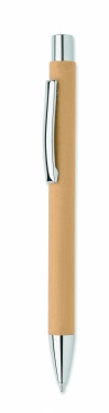 Logotrade promotional merchandise image of: Recycled paper push ball pen