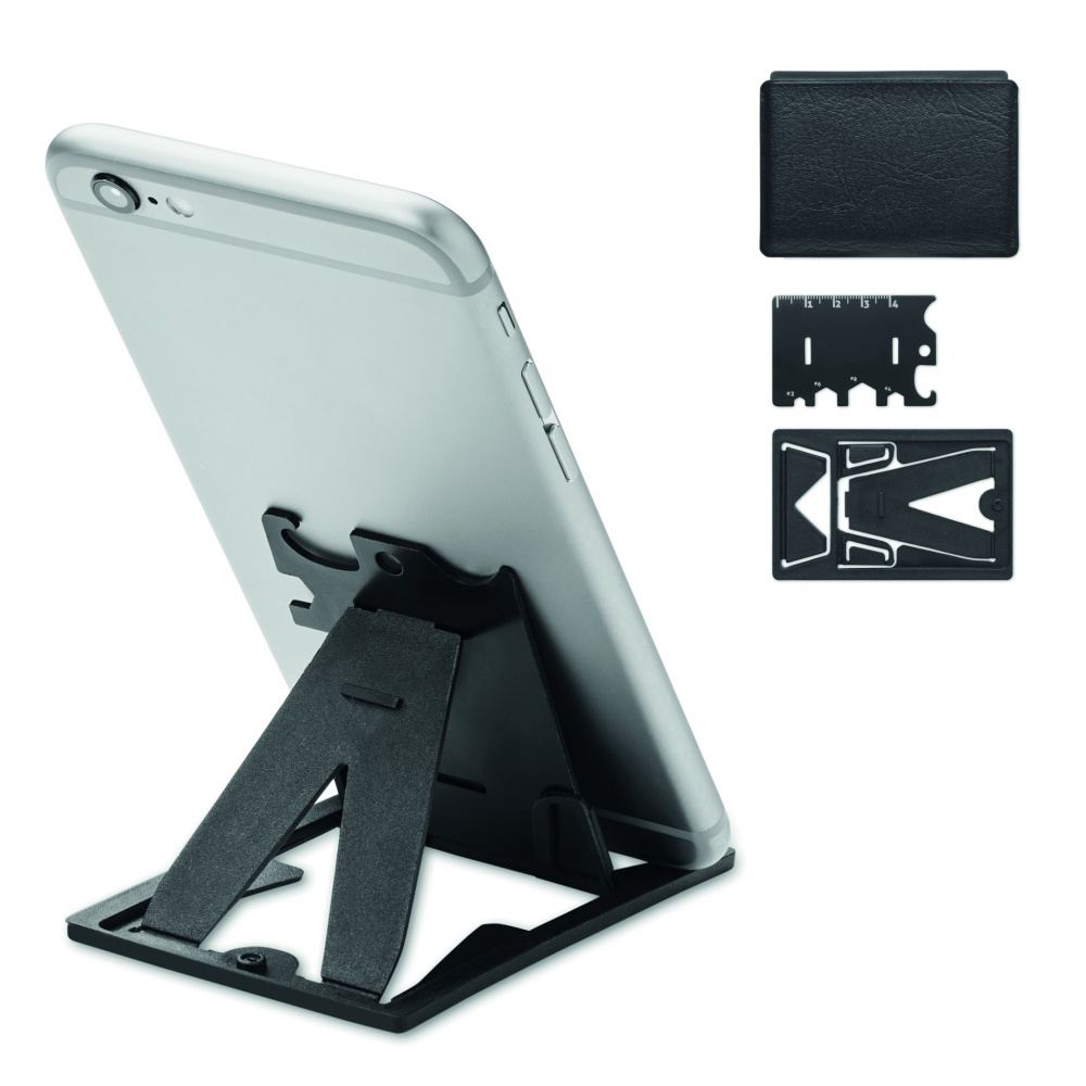 Logotrade promotional merchandise photo of: Multi-tool pocket phone stand