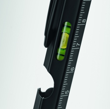 Logo trade promotional gifts image of: Spirit level pen with ruler