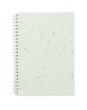 Logotrade promotional merchandise photo of: A5 seed paper cover notebook