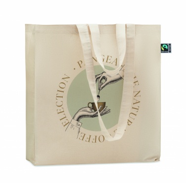 Logo trade promotional gift photo of: Shopping bag Fairtrade