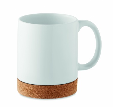 Logotrade promotional giveaways photo of: Ceramic cork mug 280 ml