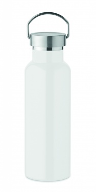 Logo trade promotional merchandise photo of: Double wall bottle 500 ml