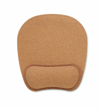 Logotrade promotional products photo of: Ergonomic cork mouse mat