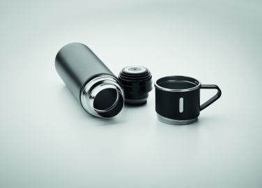 Logo trade promotional product photo of: Double wall bottle and cup set