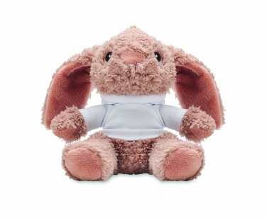 Logo trade advertising products image of: Bunny plush wearing a hoodie