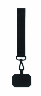 Logotrade promotional merchandise image of: Polyester phone wrist strap