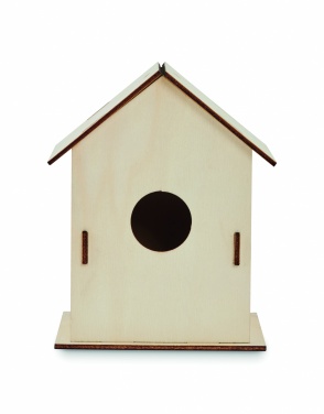 Logotrade business gift image of: DIY wooden bird house kit