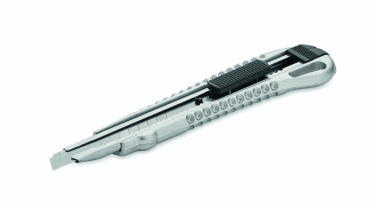 Logo trade business gift photo of: Aluminium retractable knife