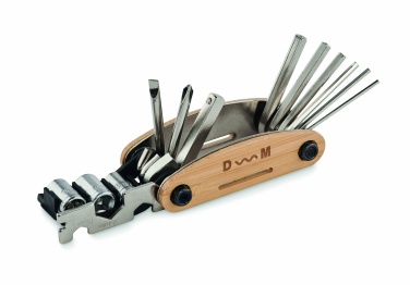 Logo trade promotional items picture of: Multi tool pocket in bamboo