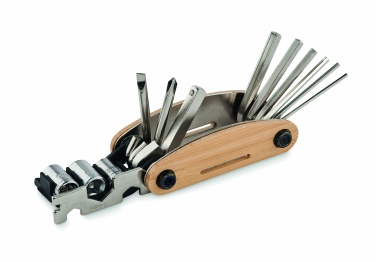 Logo trade promotional merchandise picture of: Multi tool pocket in bamboo