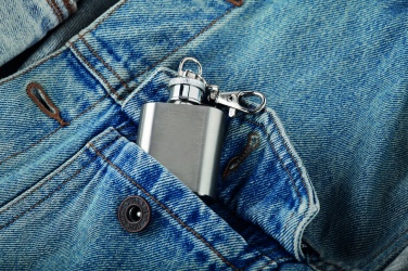 Logotrade corporate gift image of: Hipflask key ring