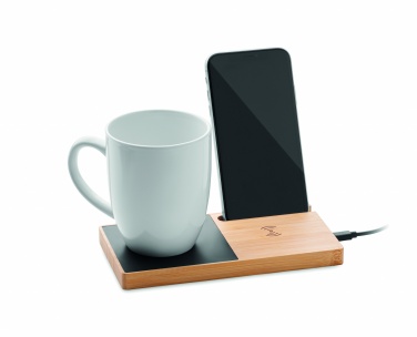 Logo trade promotional giveaways picture of: 1Wireless charger mug warmer