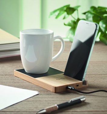 Logo trade promotional products picture of: 1Wireless charger mug warmer