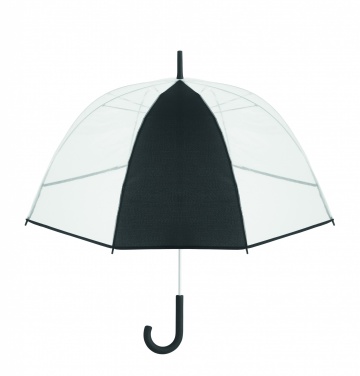 Logotrade promotional merchandise image of: Transparent 23 inch manual open umbrella