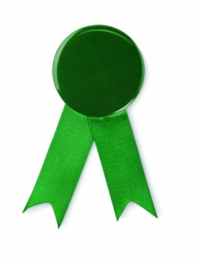 Logo trade promotional gifts picture of: Ribbon style badge pin