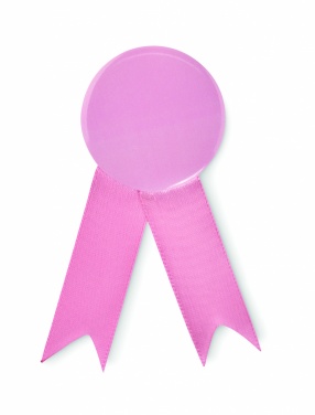 Logo trade promotional gifts image of: Ribbon style badge pin