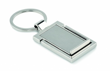 Logo trade business gift photo of: Metal key ring phone stand Seinajoki