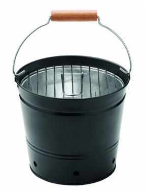 Logo trade corporate gifts image of: Portable bucket barbecue