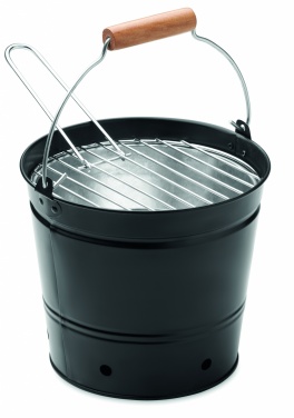 Logo trade advertising products image of: Portable bucket barbecue