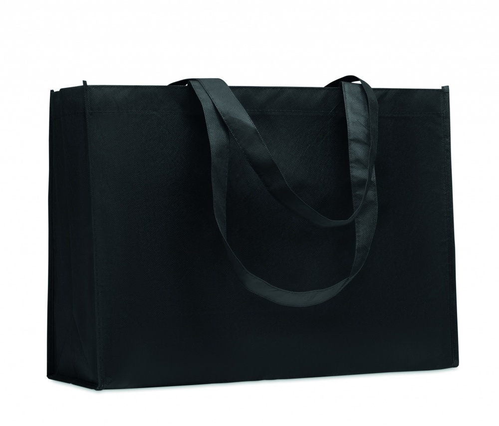 Logo trade promotional merchandise photo of: RPET non-woven shopping bag