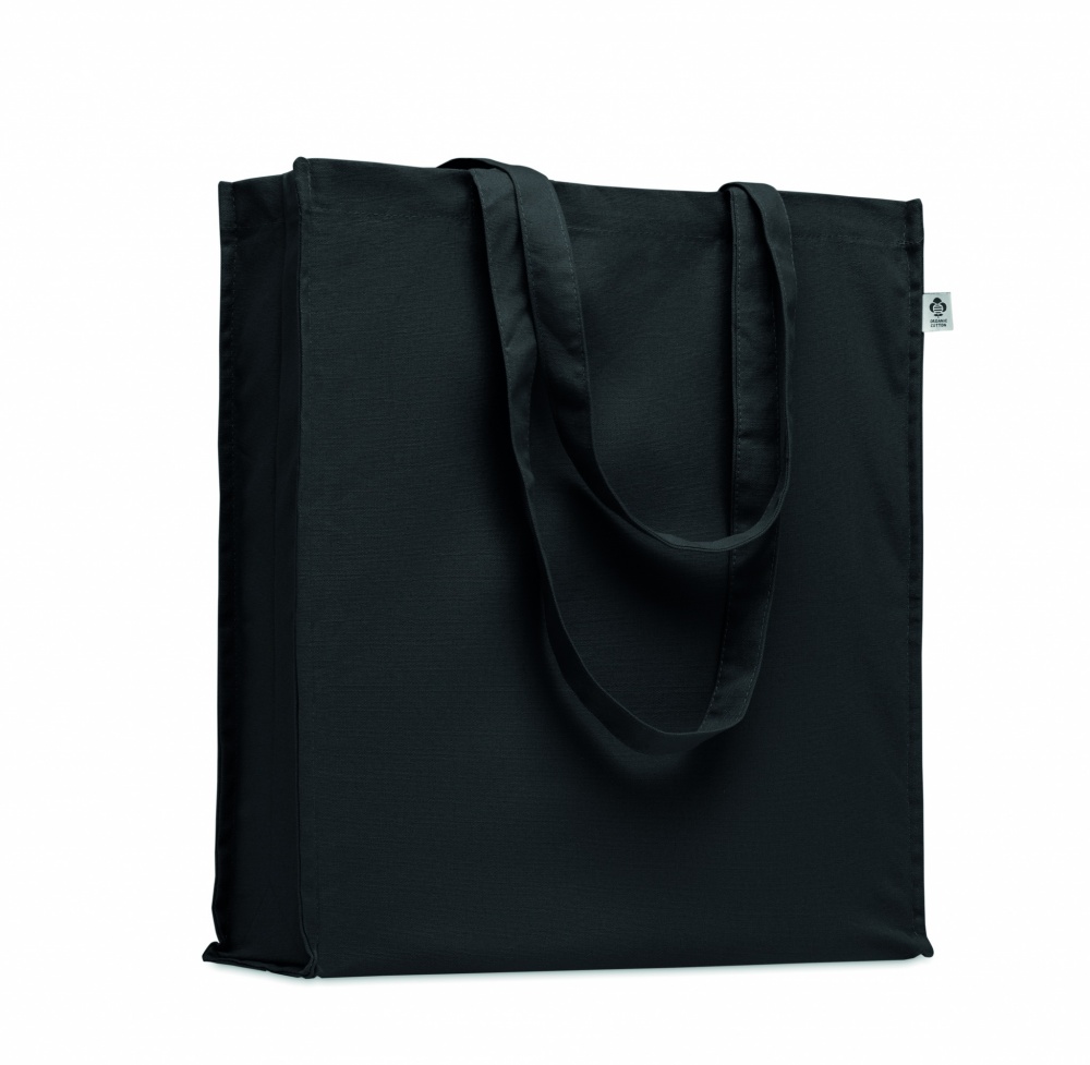 Logo trade corporate gifts picture of: Organic cotton shopping bag