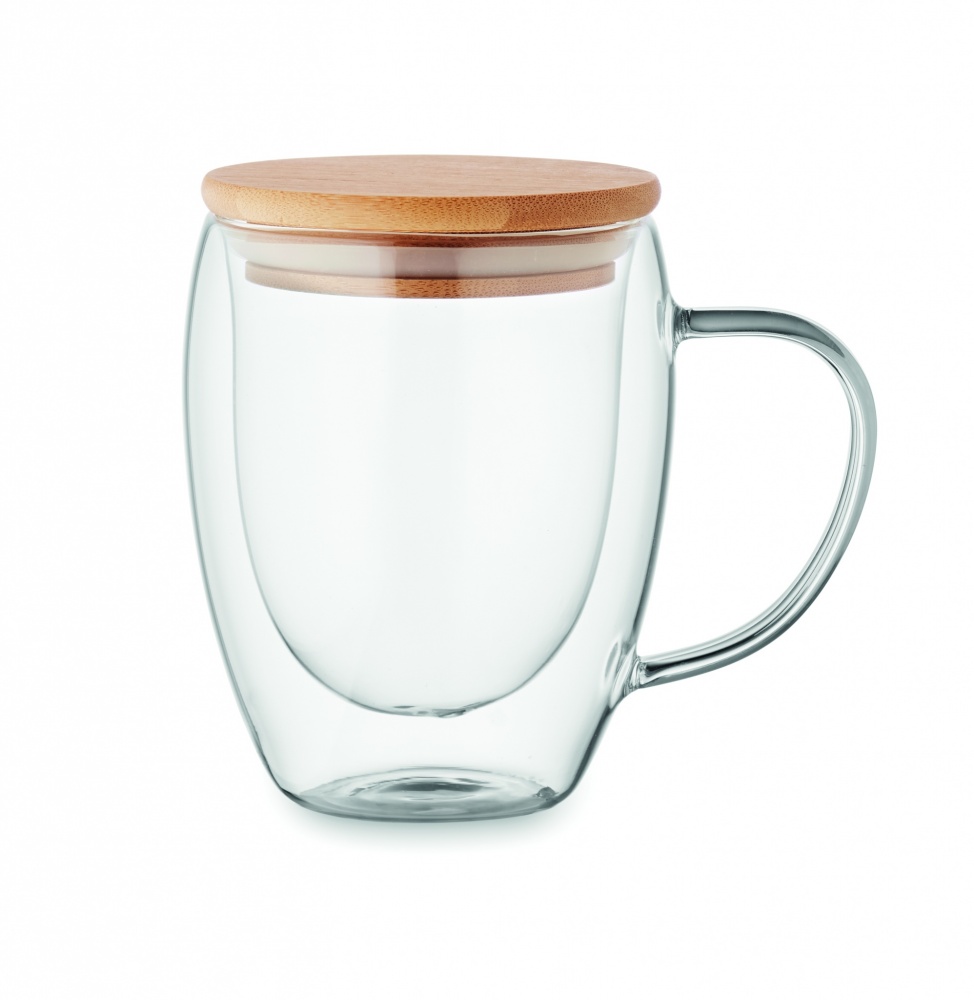 Logotrade promotional gift picture of: Double wall borosilicate mug