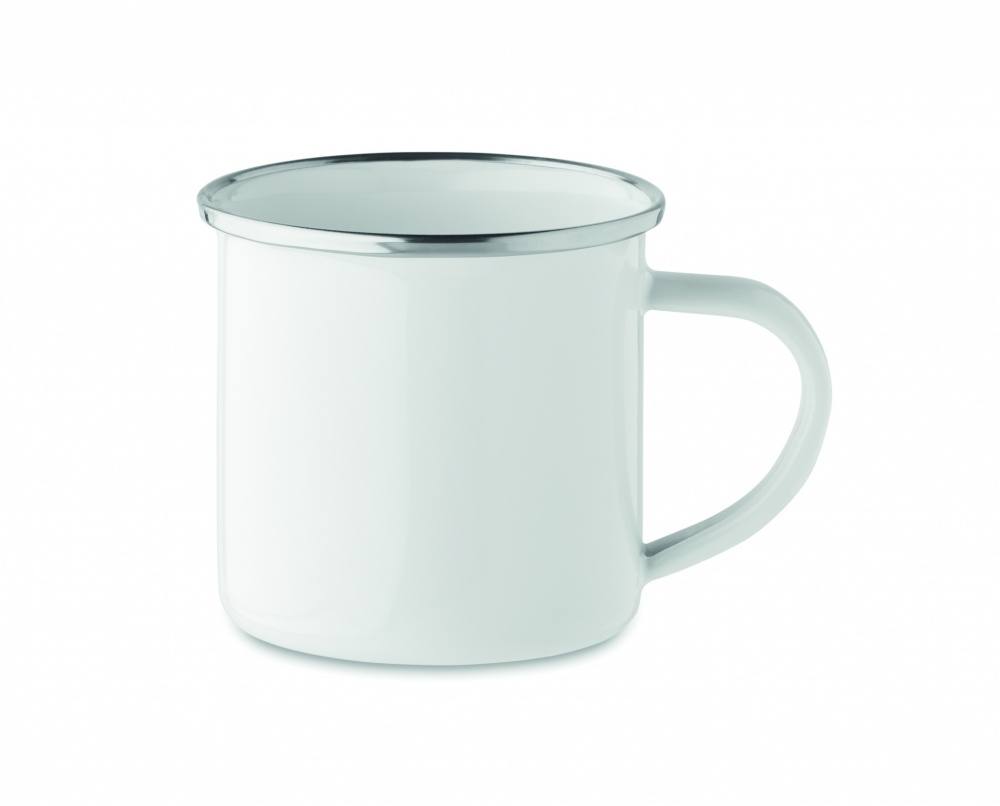 Logo trade corporate gifts picture of: Enamel sublimation mug 200ml