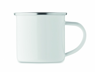 Logo trade promotional items picture of: Enamel sublimation mug 200ml