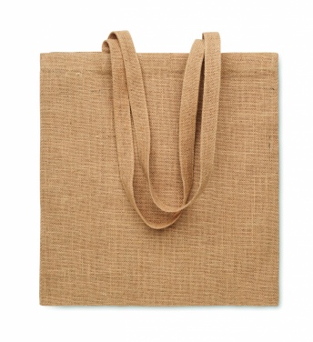 Logotrade promotional product picture of: Jute long handled shopping bag