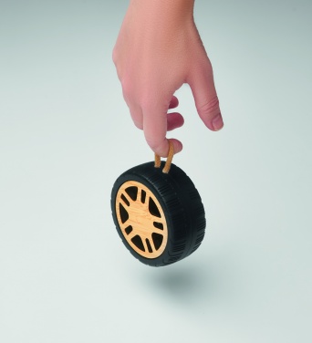 Logo trade promotional giveaway photo of: Wireless speaker tire shaped