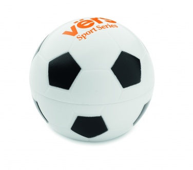 Logo trade promotional product photo of: Lip balm in football shape