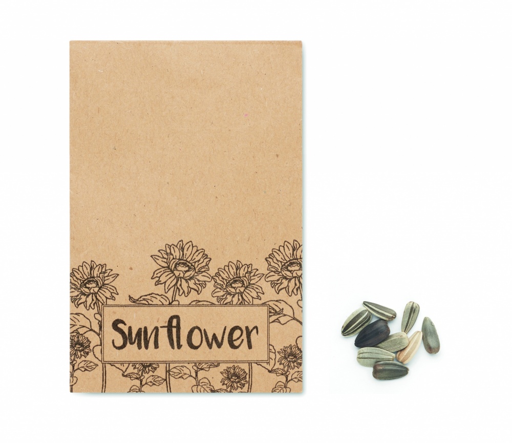 Logo trade promotional items picture of: Sunflower seeds in envelope