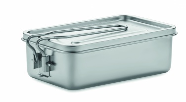 Logo trade corporate gifts image of: Stainless steel lunch box