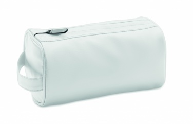 Logo trade advertising products image of: Soft PU cosmetic bag and zipper